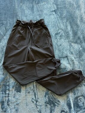 Lululemon Black Drawstring Jogger Pants